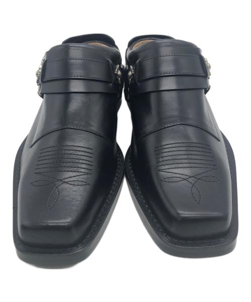 TOGA VIRILIS（トーガ ビリリース）TOGA VIRILIS (トーガ ビリリース) AJ910 ブラック サイズ:41の古着・服飾アイテム