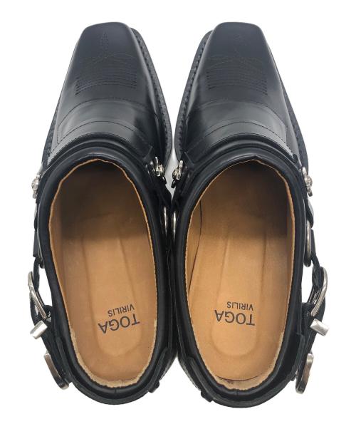 TOGA VIRILIS（トーガ ビリリース）TOGA VIRILIS (トーガ ビリリース) AJ910 ブラック サイズ:41の古着・服飾アイテム