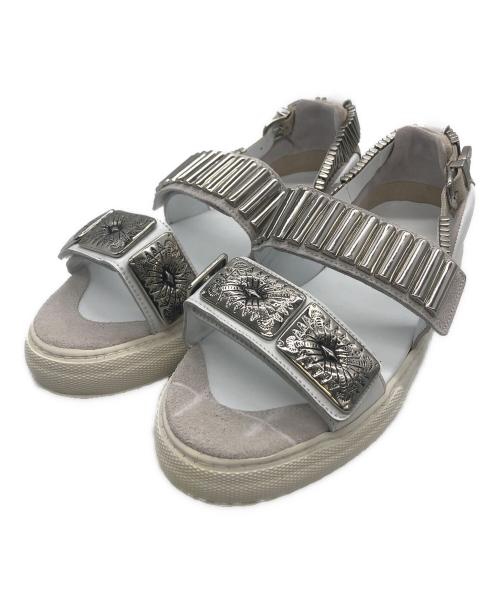 TOGA PULLA（トーガ プルラ）TOGA PULLA (トーガ プルラ) AJ664 ホワイト サイズ:24cmの古着・服飾アイテム