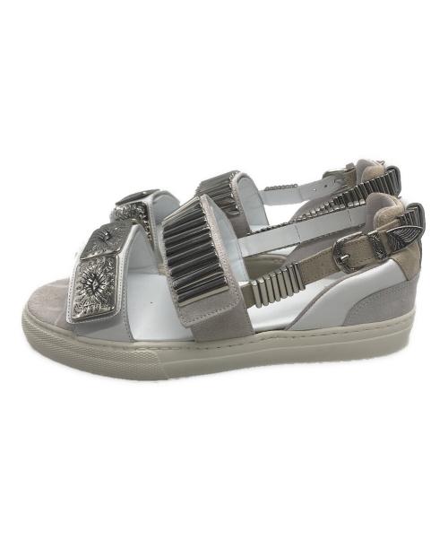 TOGA PULLA（トーガ プルラ）TOGA PULLA (トーガ プルラ) AJ664 ホワイト サイズ:24cmの古着・服飾アイテム