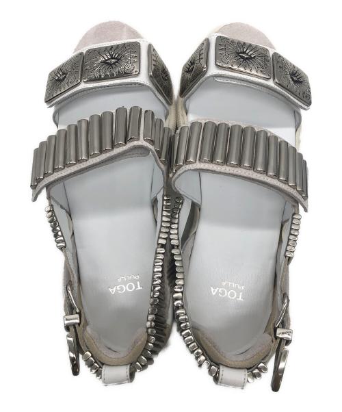 TOGA PULLA（トーガ プルラ）TOGA PULLA (トーガ プルラ) AJ664 ホワイト サイズ:24cmの古着・服飾アイテム