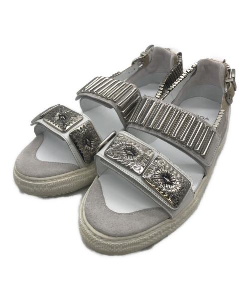 TOGA PULLA（トーガ プルラ）TOGA PULLA (トーガ プルラ) AJ664 ホワイト サイズ:38の古着・服飾アイテム