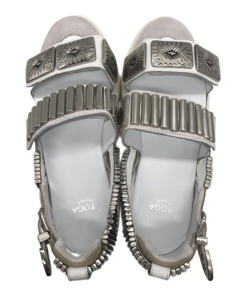 TOGA PULLA（トーガ プルラ）TOGA PULLA (トーガ プルラ) AJ664 ホワイト サイズ:38の古着・服飾アイテム