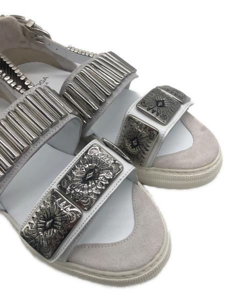 TOGA PULLA（トーガ プルラ）TOGA PULLA (トーガ プルラ) AJ664 ホワイト サイズ:38の古着・服飾アイテム