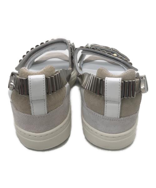 TOGA PULLA（トーガ プルラ）TOGA PULLA (トーガ プルラ) AJ664 サンダル ホワイト サイズ:37の古着・服飾アイテム