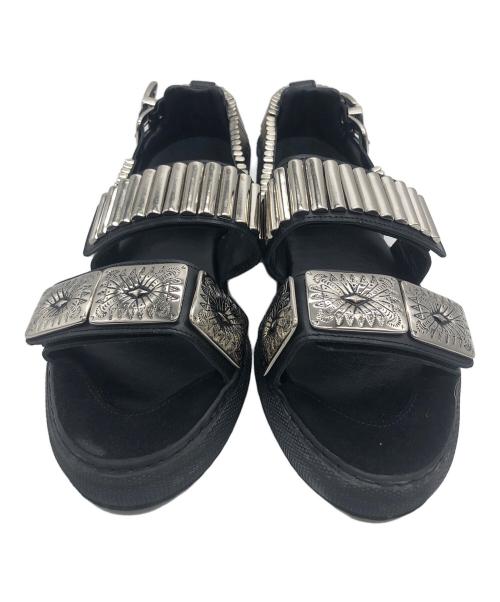 TOGA PULLA（トーガ プルラ）TOGA PULLA (トーガ プルラ) AJ664 ブラック サイズ:37の古着・服飾アイテム