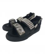 TOGA PULLAトーガ プルラ）の古着「AJ664 サンダル」｜ブラック