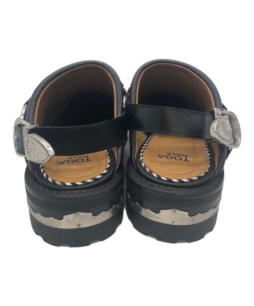 TOGA PULLA（トーガ プルラ）TOGA PULLA (トーガ プルラ) ミュール ブラック サイズ:36の古着・服飾アイテム