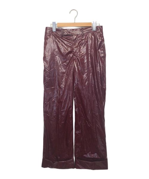 TOGA ARCHIVES（トーガアーカイブス）TOGA ARCHIVES (トーガアーカイブス) TA02-FF038　パンツ レッド サイズ:36の古着・服飾アイテム