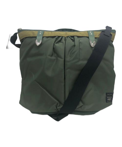 PORTER（ポーター）PORTER (ポーター) TOGA ARCHIVES (トーガアーカイブス) ヘルメットバッグ オリーブ 未使用品の古着・服飾アイテム