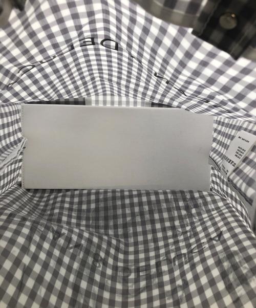 TEMBEA（テンベア）TEMBEA (テンベア) DEAN&DELUCA (ディーンアンドデルーカ) ギンガムチェック ビニールバッグ グレーの古着・服飾アイテム