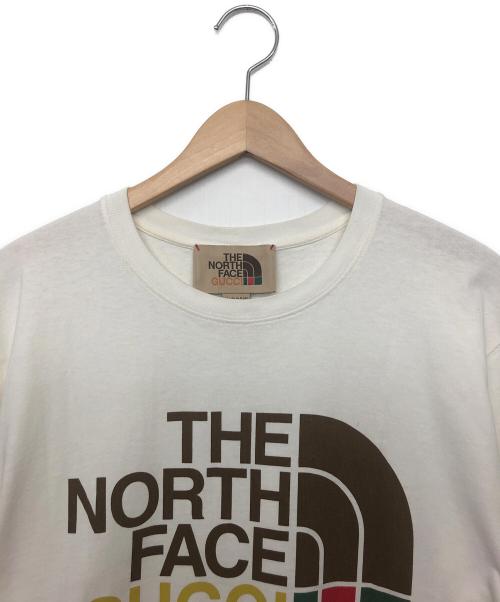 THE NORTH FACE（ザ ノース フェイス）THE NORTH FACE (ザ ノース フェイス) GUCCI (グッチ) 半袖Tシャツ ホワイト サイズ:XSの古着・服飾アイテム