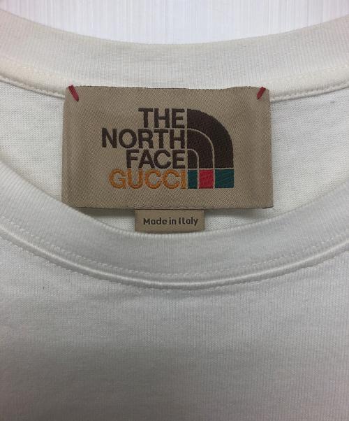 THE NORTH FACE（ザ ノース フェイス）THE NORTH FACE (ザ ノース フェイス) GUCCI (グッチ) 半袖Tシャツ ホワイト サイズ:XSの古着・服飾アイテム