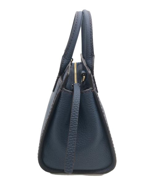 Kate Spade（ケイトスペード）Kate Spade (ケイトスペード) 2WAYバッグ ネイビーの古着・服飾アイテム