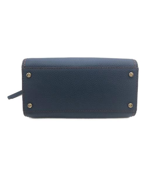 Kate Spade（ケイトスペード）Kate Spade (ケイトスペード) 2WAYバッグ ネイビーの古着・服飾アイテム