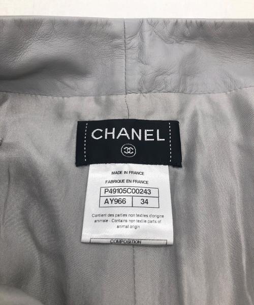CHANEL（シャネル）CHANEL (シャネル) P49105C00243　ショートパンツ グレー サイズ:34の古着・服飾アイテム