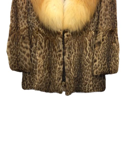 OS（オーエス）OS (オーエス) ファーコート ブラウン サイズ:不明の古着・服飾アイテム