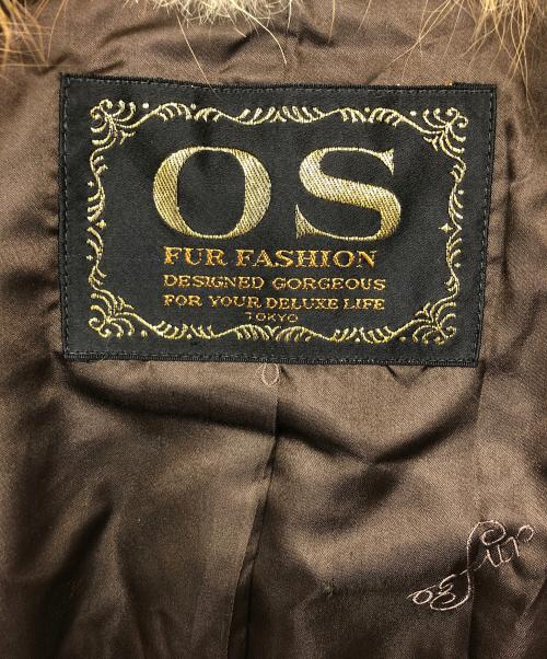 OS（オーエス）OS (オーエス) ファーコート ブラウン サイズ:不明の古着・服飾アイテム