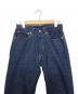 WAREHOUSE (ウエアハウス) 1101　デニムパンツ インディゴ サイズ:76cm (W30)：12000円