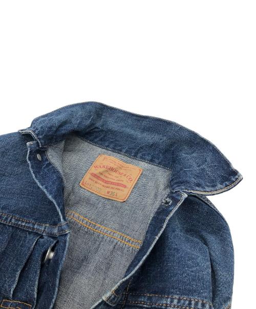 WAREHOUSE（ウエアハウス）WAREHOUSE (ウエアハウス) 2002 2nd デニムジャケット インディゴ サイズ:36の古着・服飾アイテム