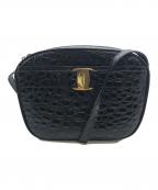 Salvatore Ferragamoサルヴァトーレ フェラガモ）の古着「ショルダーバッグ」｜ブラック