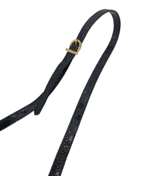 Salvatore Ferragamo（サルヴァトーレ フェラガモ）Salvatore Ferragamo (サルヴァトーレ フェラガモ) ショルダーバッグ ブラックの古着・服飾アイテム