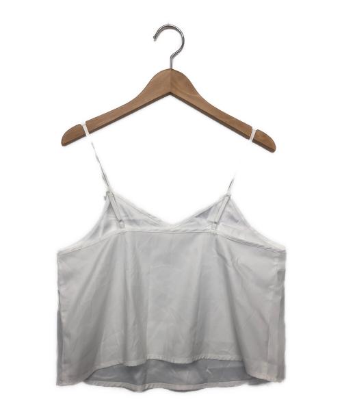 Snidel（スナイデル）Snidel (スナイデル) 半袖ブラウス ホワイト サイズ:FREEの古着・服飾アイテム