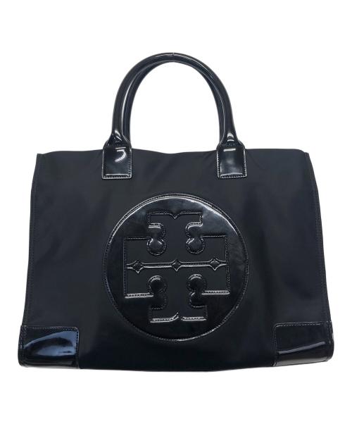 TORY BURCH（トリーバーチ）TORY BURCH (トリーバーチ) ELLA TOTE エラトート ブラックの古着・服飾アイテム