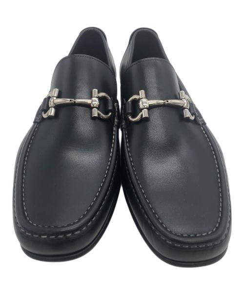 Salvatore Ferragamo（サルヴァトーレ フェラガモ）Salvatore Ferragamo (サルヴァトーレ フェラガモ) ガンチーニローファー ブラック サイズ:8の古着・服飾アイテム