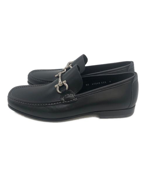 Salvatore Ferragamo（サルヴァトーレ フェラガモ）Salvatore Ferragamo (サルヴァトーレ フェラガモ) ガンチーニローファー ブラック サイズ:8の古着・服飾アイテム