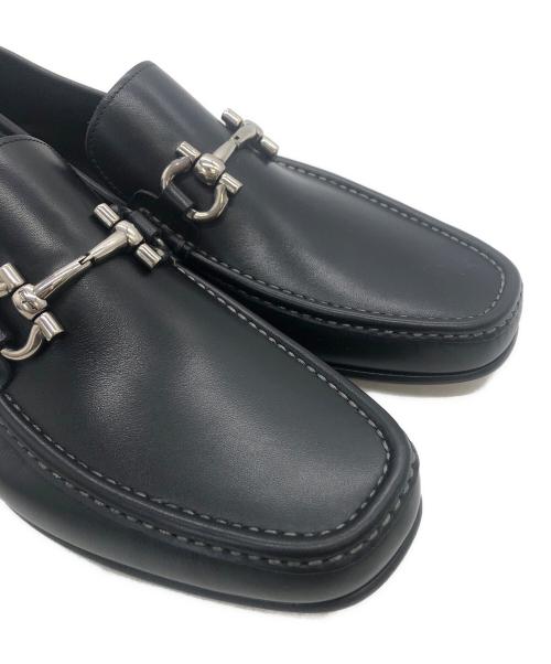 Salvatore Ferragamo（サルヴァトーレ フェラガモ）Salvatore Ferragamo (サルヴァトーレ フェラガモ) ガンチーニローファー ブラック サイズ:8の古着・服飾アイテム