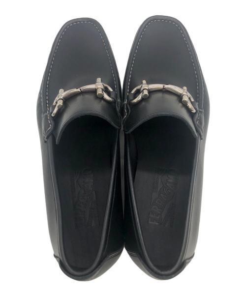 Salvatore Ferragamo（サルヴァトーレ フェラガモ）Salvatore Ferragamo (サルヴァトーレ フェラガモ) ガンチーニローファー ブラック サイズ:8の古着・服飾アイテム