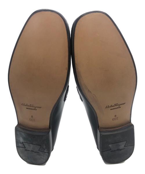 Salvatore Ferragamo（サルヴァトーレ フェラガモ）Salvatore Ferragamo (サルヴァトーレ フェラガモ) ガンチーニローファー ブラック サイズ:8の古着・服飾アイテム