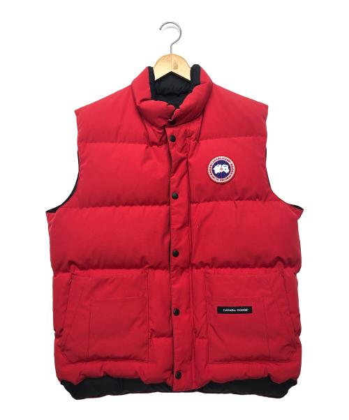 CANADA GOOSE（カナダグース）CANADA GOOSE (カナダグース) ダウンベスト ブラック サイズ:Lの古着・服飾アイテム