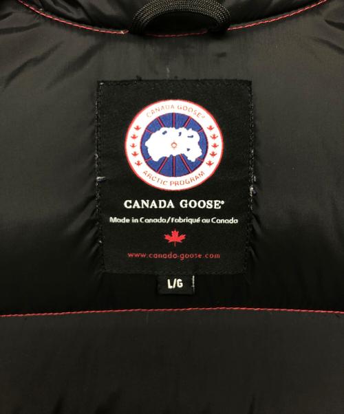 CANADA GOOSE（カナダグース）CANADA GOOSE (カナダグース) ダウンベスト ブラック サイズ:Lの古着・服飾アイテム