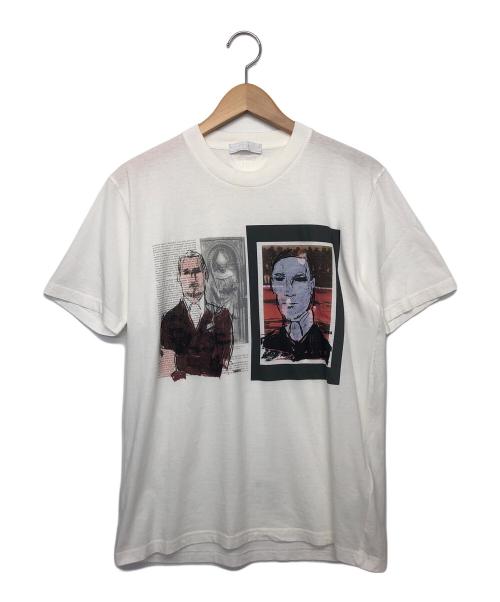 PRADA（プラダ）PRADA (プラダ) 半袖カットソー ホワイト サイズ:Sの古着・服飾アイテム