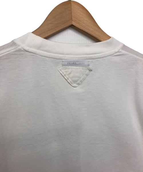 PRADA（プラダ）PRADA (プラダ) 半袖カットソー ホワイト サイズ:Sの古着・服飾アイテム