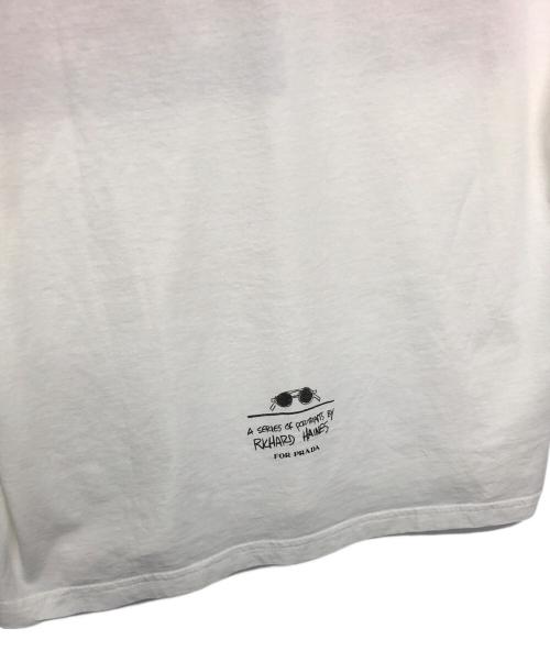 PRADA（プラダ）PRADA (プラダ) 半袖カットソー ホワイト サイズ:Sの古着・服飾アイテム