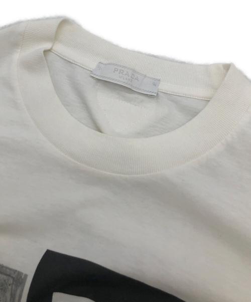 PRADA（プラダ）PRADA (プラダ) 半袖カットソー ホワイト サイズ:Sの古着・服飾アイテム