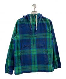 Abercrombie & Fitch（アバクロンビー アンド フィッチ）の古着「アノラックパーカー」｜グリーン×ブルー