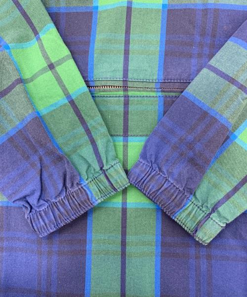 Abercrombie & Fitch（アバクロンビー アンド フィッチ）Abercrombie & Fitch (アバクロンビー アンド フィッチ) アノラックパーカー グリーン×ブルー サイズ:Sの古着・服飾アイテム