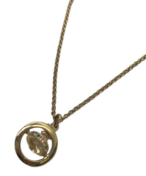Vivienne Westwood（ヴィヴィアンウエストウッド）Vivienne Westwood (ヴィヴィアンウエストウッド) タイニーオーブペンダントネックレス ゴールドの古着・服飾アイテム