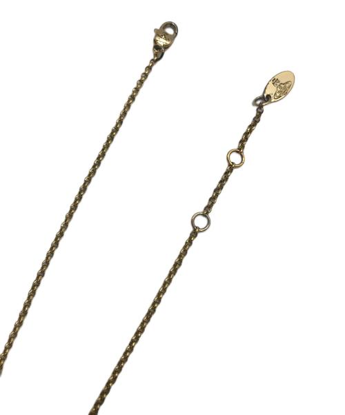 Vivienne Westwood（ヴィヴィアンウエストウッド）Vivienne Westwood (ヴィヴィアンウエストウッド) タイニーオーブペンダントネックレス ゴールドの古着・服飾アイテム