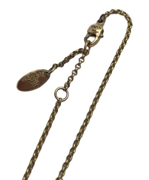 Vivienne Westwood（ヴィヴィアンウエストウッド）Vivienne Westwood (ヴィヴィアンウエストウッド) タイニーオーブペンダントネックレス ゴールドの古着・服飾アイテム