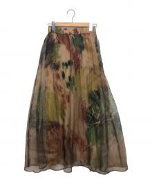 Ameri（アメリ）の古着「ロングスカート」｜ブラウン