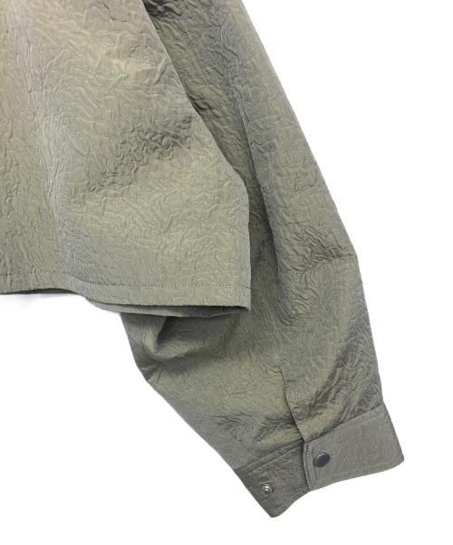 Ameri（アメリ）Ameri (アメリ) EMBOSS SHORT ARMY LIKE JACKET グリーン サイズ:FREEの古着・服飾アイテム