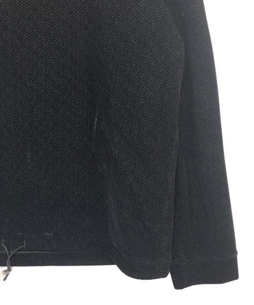 EMPORIO ARMANI（エンポリオ アルマーニ）EMPORIO ARMANI (エンポリオアルマーニ) プルオーバージャケット ブラック サイズ:Lの古着・服飾アイテム