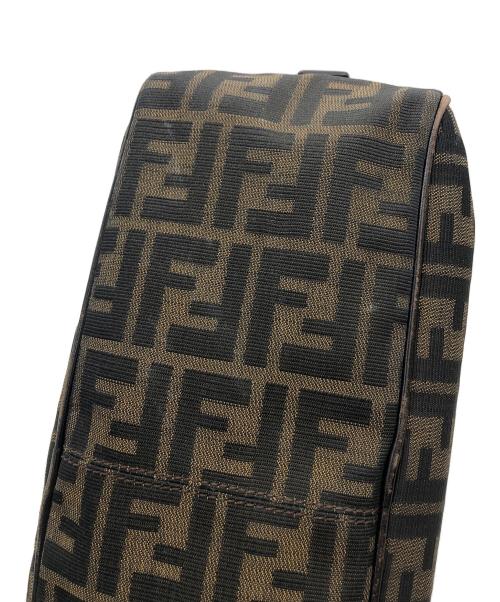 FENDI（フェンディ）FENDI (フェンディ) ズッカ　ハンドバッグ ブラウンの古着・服飾アイテム
