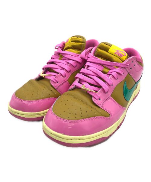 NIKE（ナイキ）NIKE (ナイキ) DUNK LOW ピンク×ゴールド サイズ:28cmの古着・服飾アイテム