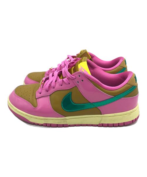 NIKE（ナイキ）NIKE (ナイキ) DUNK LOW ピンク×ゴールド サイズ:28cmの古着・服飾アイテム